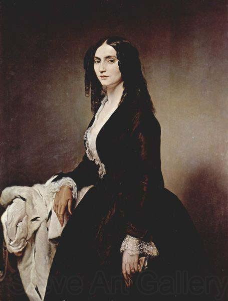 Francesco Hayez Portrait of Matilde Juva Branca